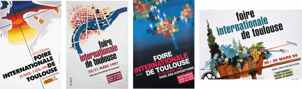 Affiches Foire Internationale de Toulouse 1993-2003