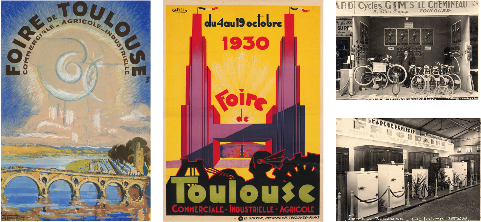 Affiches Foire Internationale de Toulouse 1928-1938