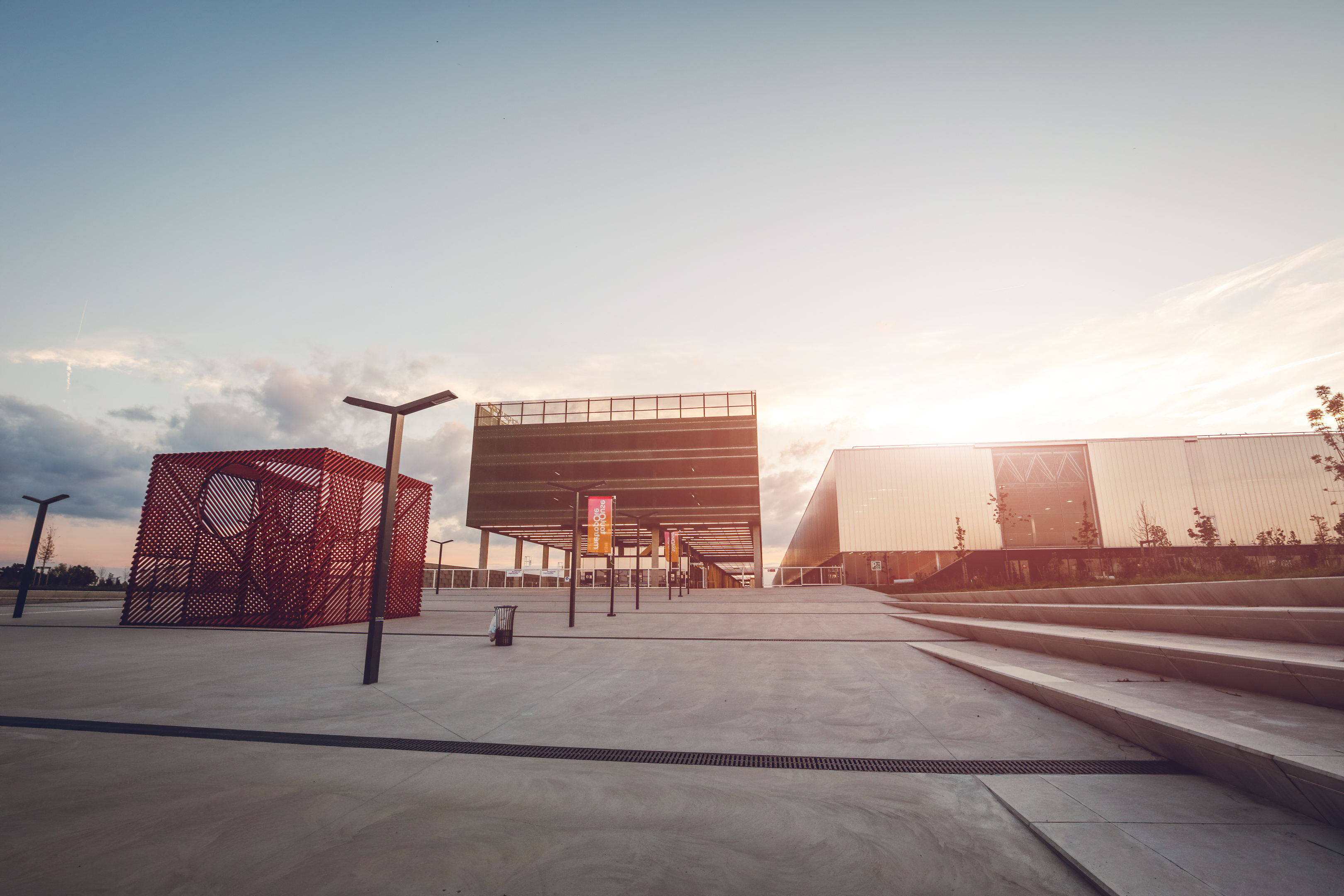 Photo du MEETT Parc des expositions, Centre de Conventions et Congrès de Toulouse crédit BULLITT