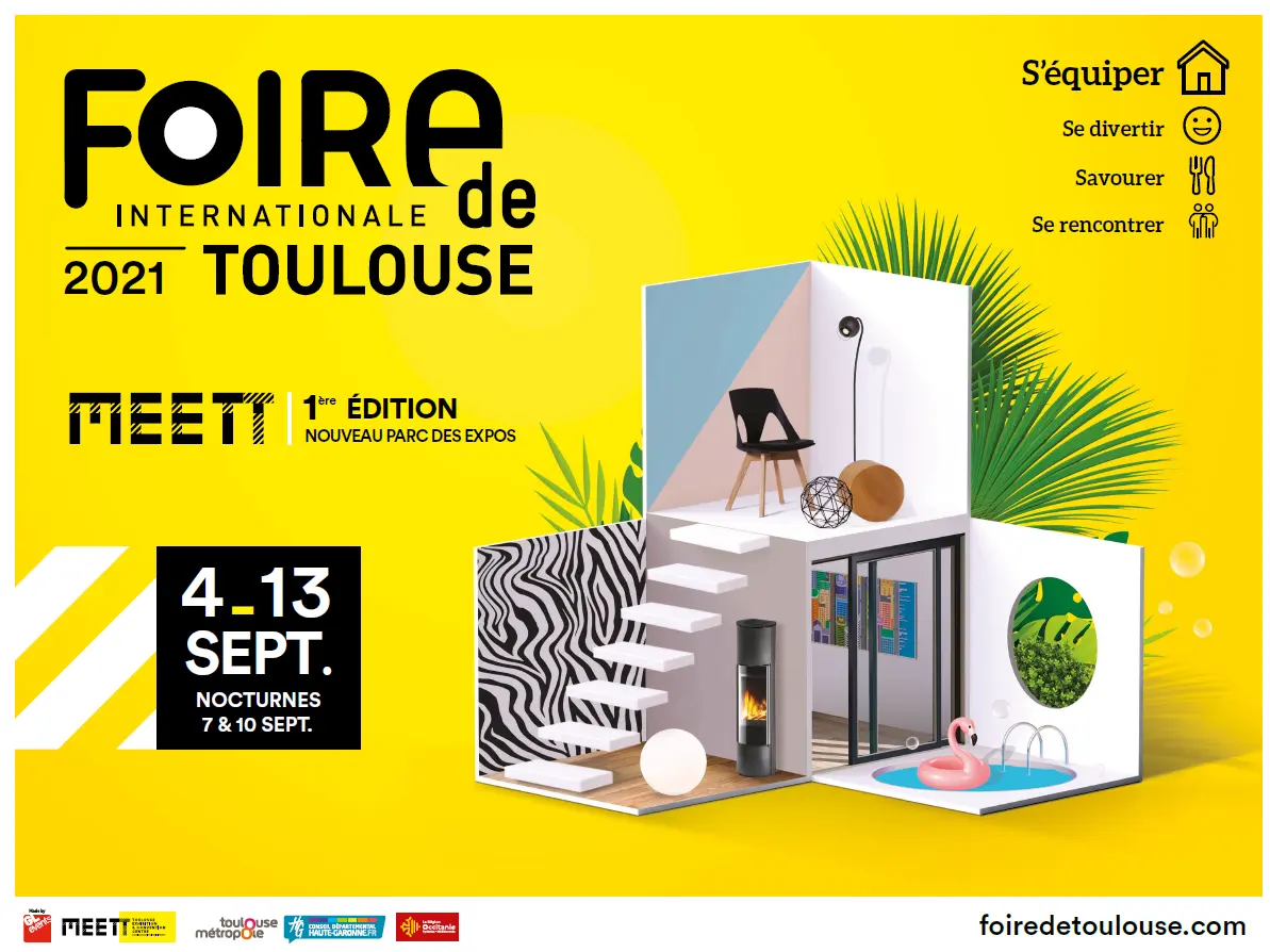 Affiche foire de toulouse 2021