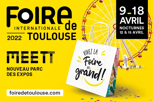 Affiche foire de toulouse 2022